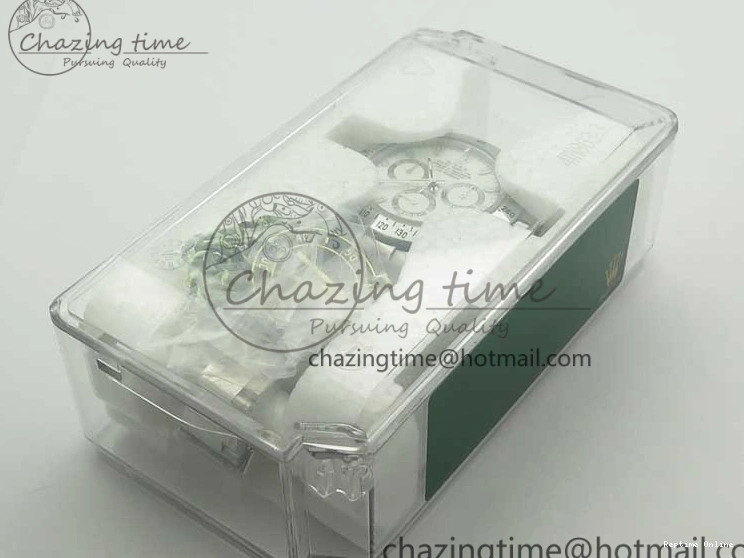 0412 Daytona 116520 ARF 1:1 Best Edition 904L SS Case and Bracelet White Dial A4130 Super Clone V Neat 3419